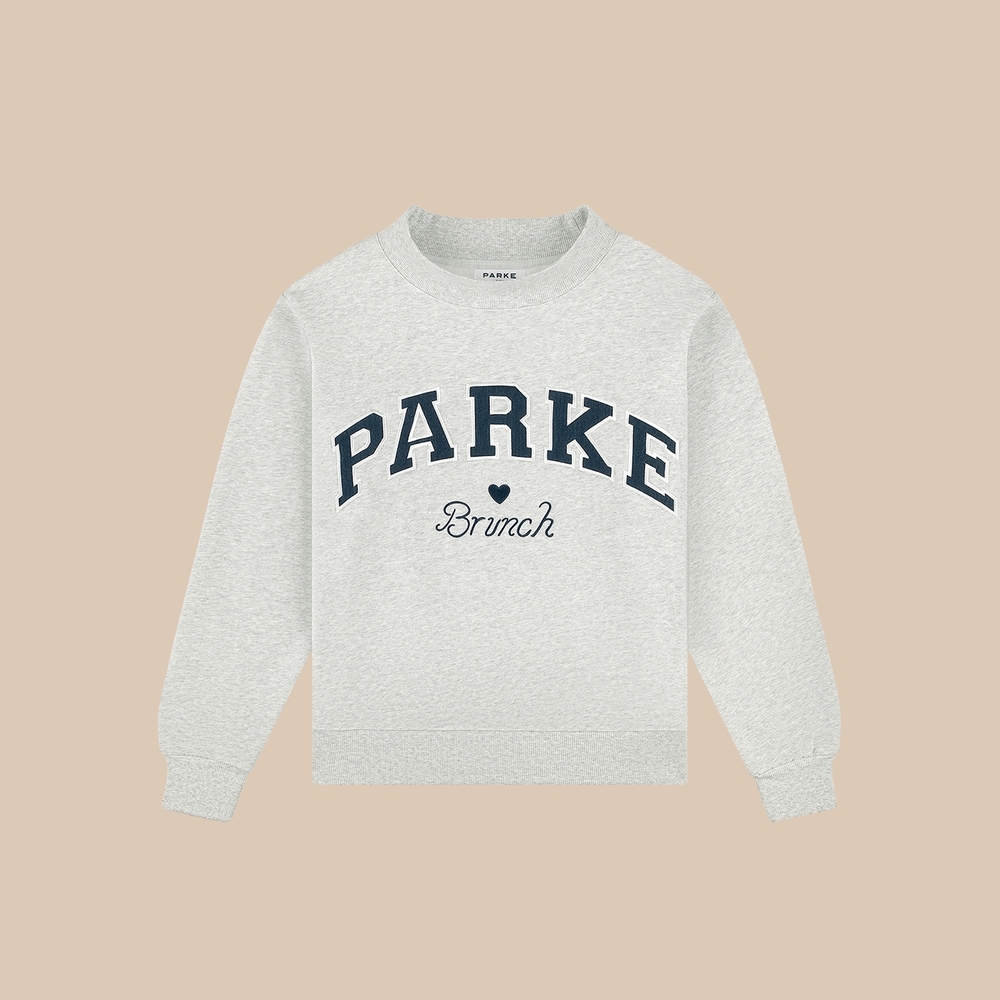 PARKE Women's Light Gray Sweatshirt